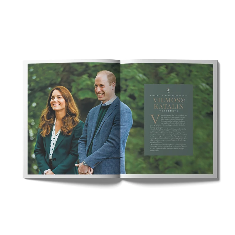 Vásárold meg a Vilmos és Katalin című GLAMOUR BOOK-ot!