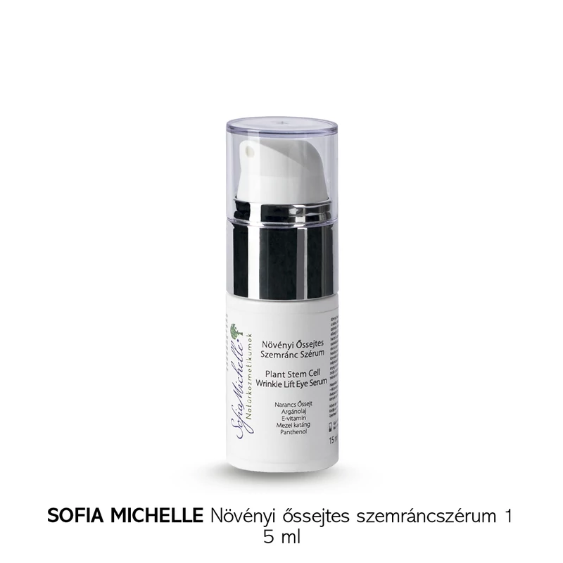 SOFIA MICHELLE Növényi őssejtes szemráncszérum 15 ml