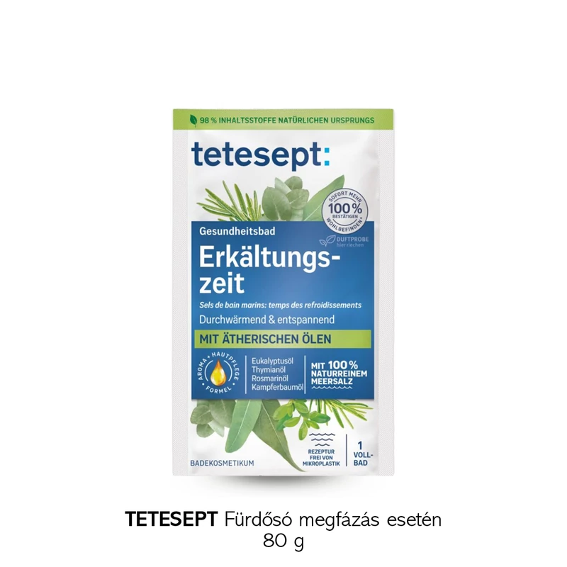 TETESEPT Fürdősó megfázás esetén 80 g