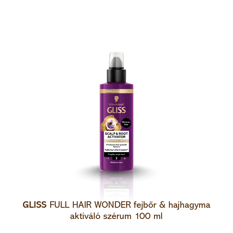 Gliss Full Hair Wonder fejből és fejhagyma aktiváló szérum