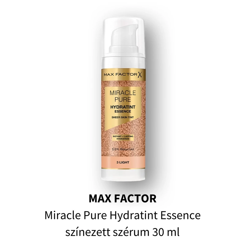 MAX FACTOR Miracle Pure Hydratint Essence színezett szérum
