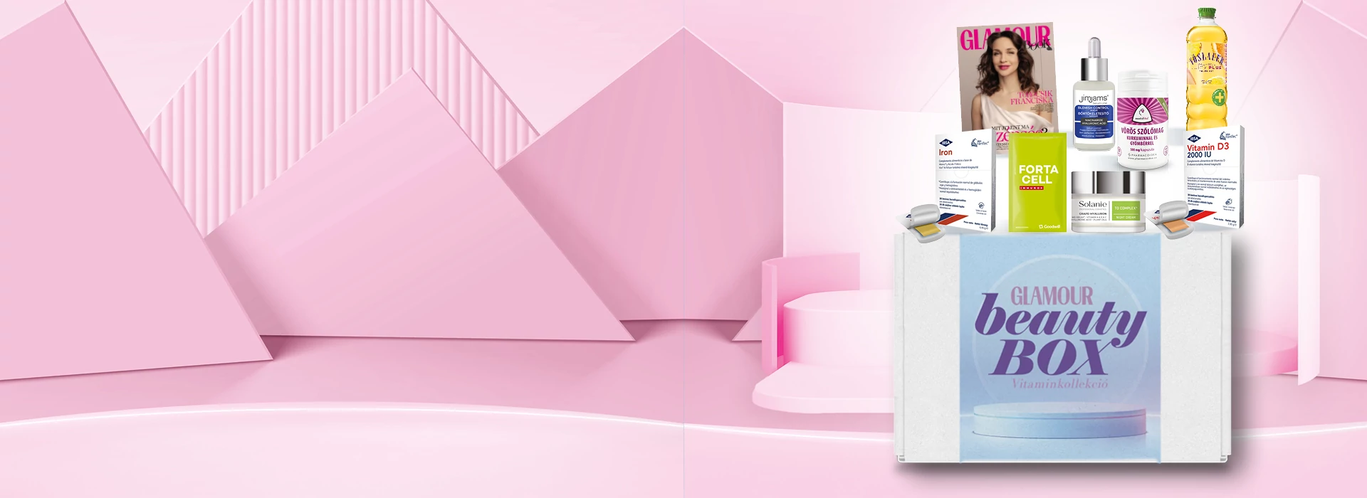 GLAMOUR Beauty Box Téli Vitaminkollekció